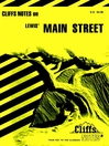 CliffsNotes<sup>TM</sup> Main Street